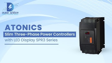 Dubai Sensor Autonics : Slim Three-Phase Power Controllers with LED Display SPR3 Series