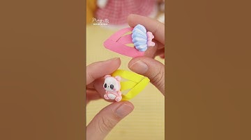 Tái chế vỏ chai nhựa thành kẹp tóc cho thú bông vải Tiệm Tạp Hóa Nhà May