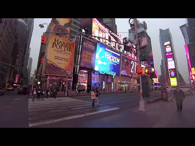 4k散歩 ニューヨーク New York Times Square フリー動画 4k 高画質 Litetube