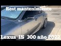 Reset de cambio de aceite de Lexus IS 300 año 2022