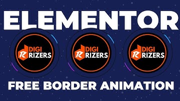 Elementor Border Animation | WordPress Elementor Pro Tutorial | Elementor Flexbox Tricks