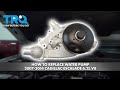 How to Replace Water Pump 2007-2014 Cadillac Escalade 62L V8