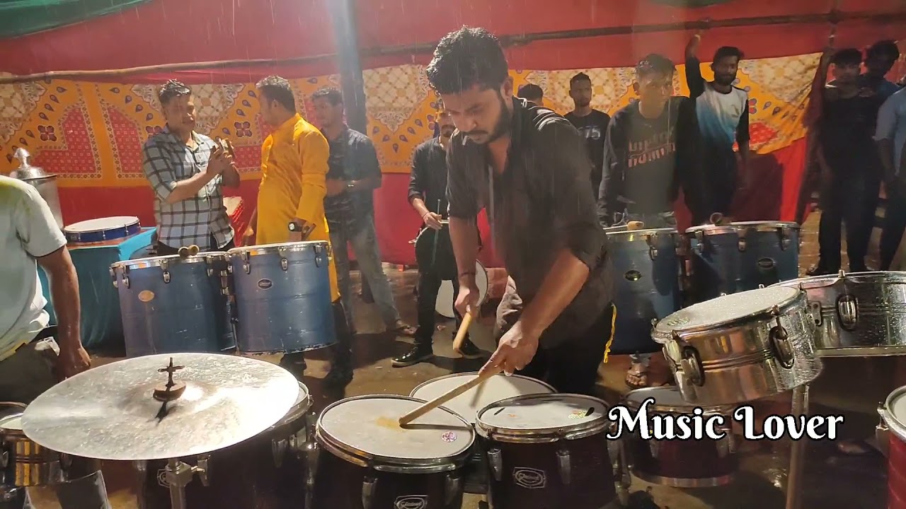 Abhishek dahigaonkar solo guest play Youngsters beats haldi show