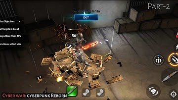 Cyber war: Cyberpunk Reborn ( Android Walkthrough Gameplay Part-2 )