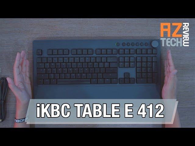 Trên tay bàn phím cơ "siêu văn phòng" iKBC Table E412