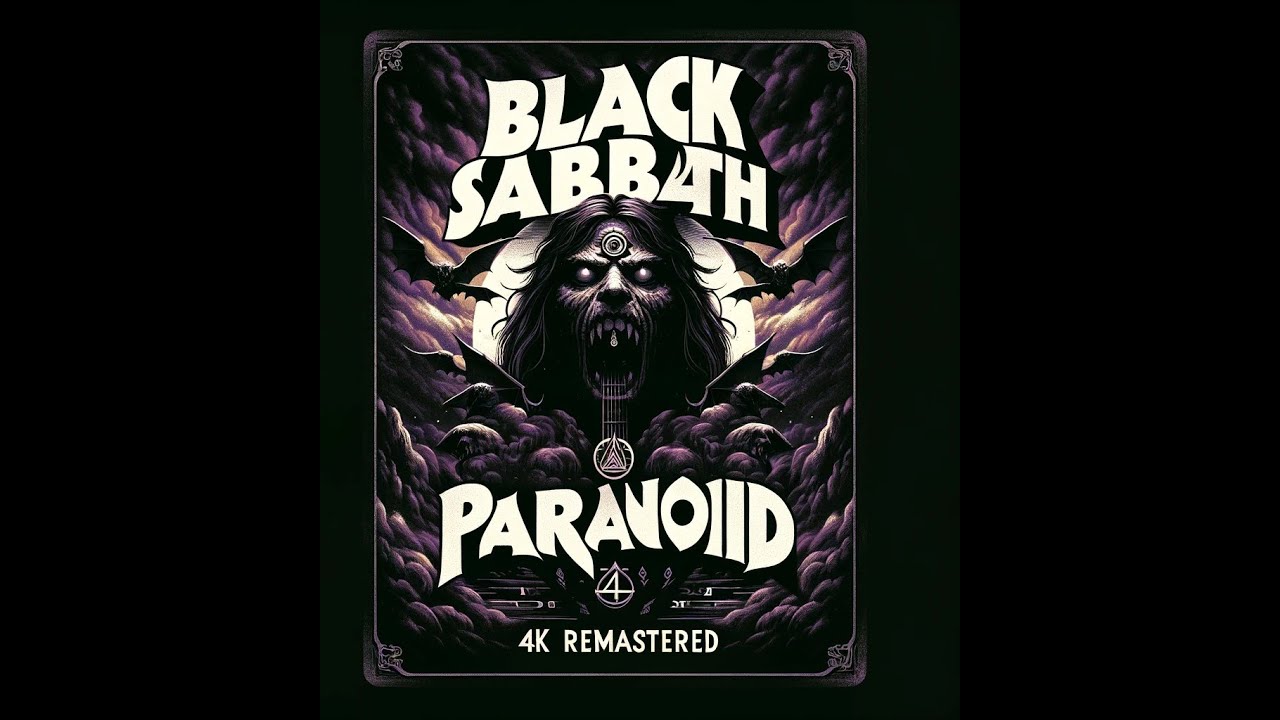 BLACK SABBATH - Paranoid (4K Remastered Original Video) BLACK SABBATH - Paranoid (4K Remastered Original Video)