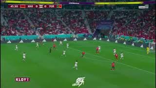 En Nesyri Goal against portugal , Morocco vs portugal