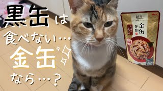 AIXIAの金缶芳醇 牛肉入りまぐろ／Japanese Cats’ Dinner