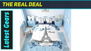 Erosebridal Eiffel Tower Bedding: Dreamy Paris Style!