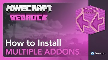 How to Install Multiple Addons on a Minecraft Bedrock Server - Server.pro