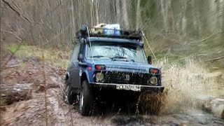 НИВА И БЕЗДОРОЖЬЕ. СУДОРОЖИЦА. Extreme off-road LADA NIVA 4x4(Старое видео в новом качестве и звуковой дорожкой! Подписывайтесь на канал и смотрите еще больше интересно..., 2015-04-23T22:00:43.000Z)