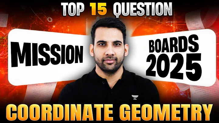 Coordinate Geometry class 10 || 15 most expected questions || class 10 ch 7 oneshot