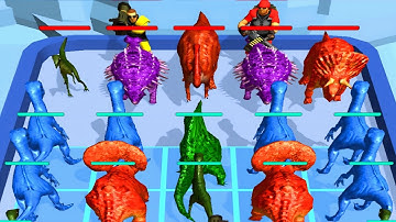 Max Level in Merge Dinosaur Game!