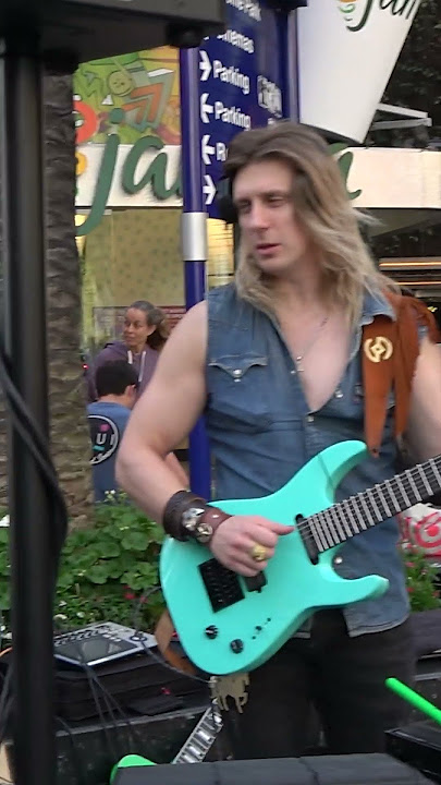 He asks is he can sing Journey Don't Stop Believing