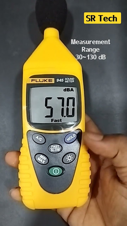 Digital sound Level meter, Fluke 945 #dbmeter . #srtech #ytshorts