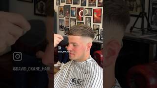 Athlete Statistics Start to finish on this high fade and textured French crop #hairtutorial #barber #skinfade #crop