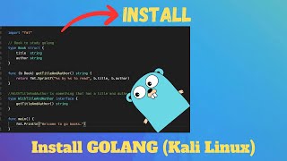 How to Install GOLANG in Kali Linux