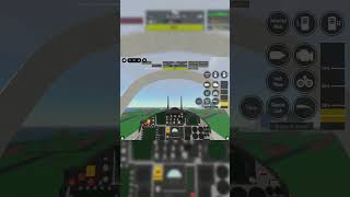 F-15 gear + cockpit view landing