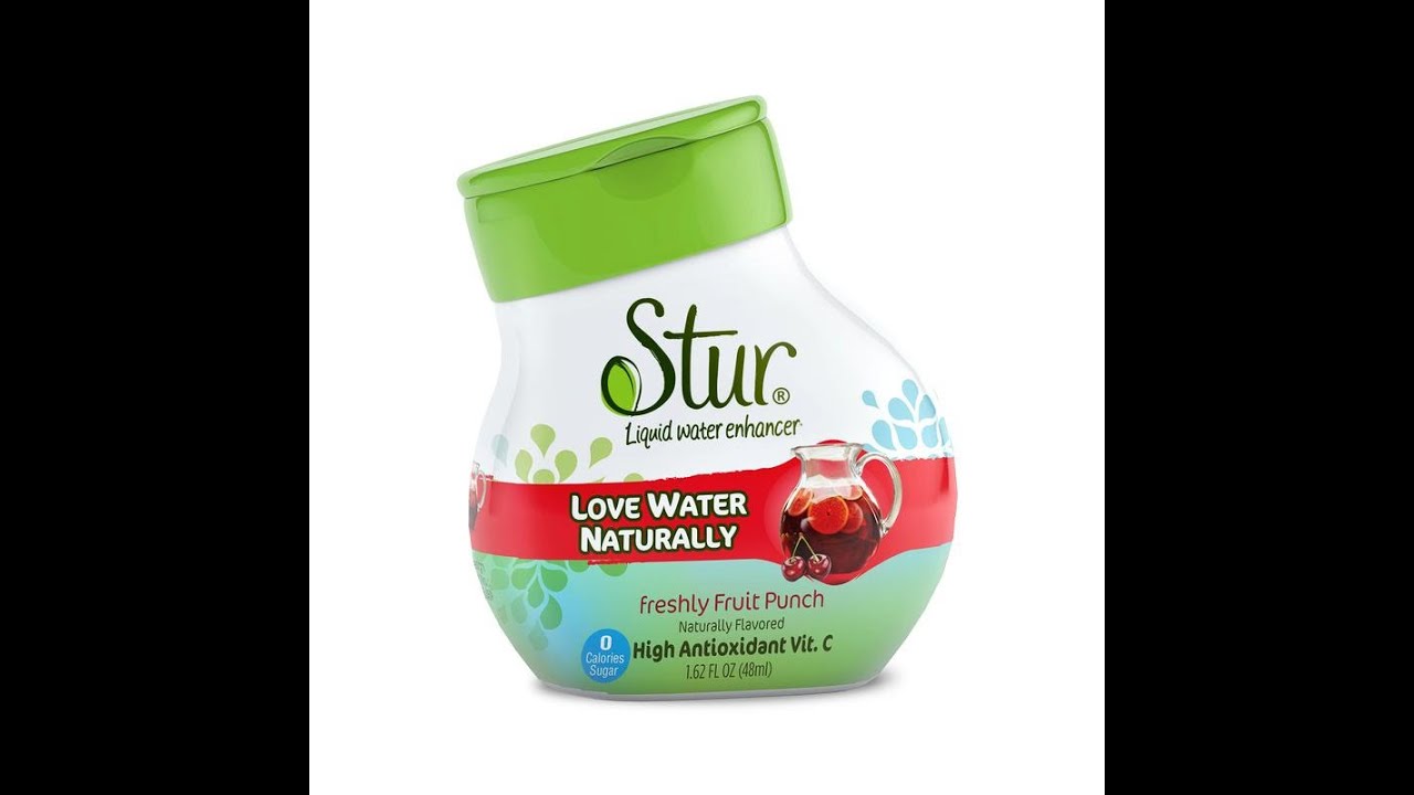 Stur Liquid Water Enhancers Review YouTube