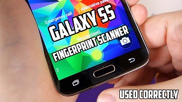 Using the Samsung Galaxy S5 Fingerprint Scanner Correctly