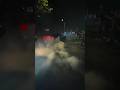 🔥 Car Burnout at Night | Muscle Car Smoke Show & Drift Action #Short #CarBurnout #Drift #CarLovers