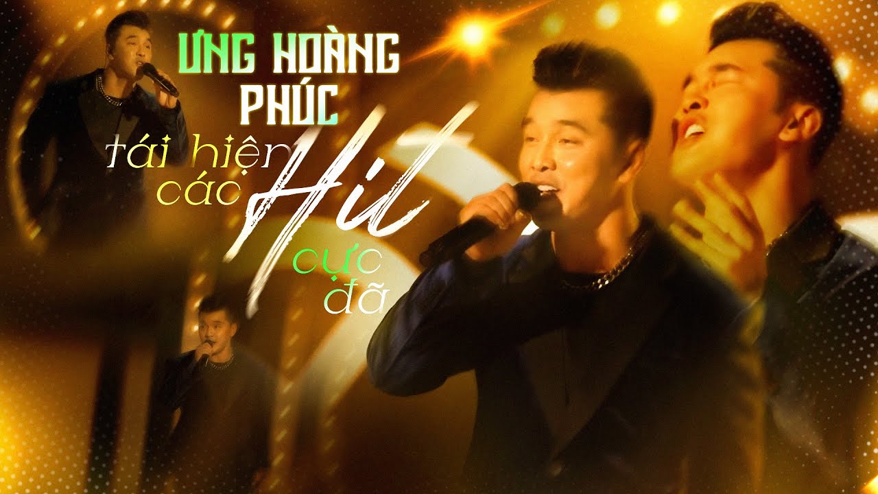 In The Moonlight l Ưng Hoàng Phúc tái hiện các hit cực đã cùng dàn âm thanh liveband chất