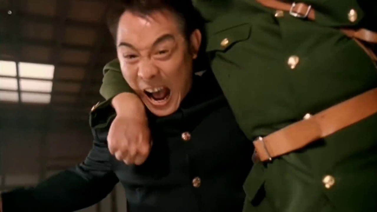 Jet Li VS Japanese General, best action movie, 精武英雄, HD - YouTube