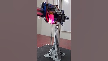 We built the Eiffel Tower on our 3D printer