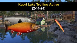 Russian Fishing 4, Kuori Lake Trolling Active, 2-14-24