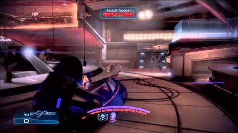 Mass Effect 3: Vanguard charging with the Mantis! (Single player)