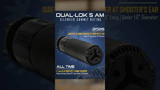 TBAC Silencer Summit 2026 Rating: DUAL-LOK 5 AM
The DUAL-LOK 5 AM was one of the highest performing 5.56mm suppressors tested at the 2026 Thunder Beast Silencer Summit.
Get yours today on our website or talk to your local Griffin dealer! TBAC Silencer Summit 2026 Rating: DUAL-LOK 5 AM