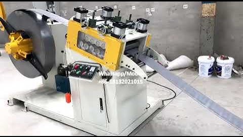 NC servo feeder and Decoiler straightener 2 in 1 machine working for pneumatic punching press