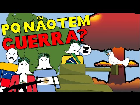 Por que a América do Sul é o continente mais pacifico?🕊️🌎