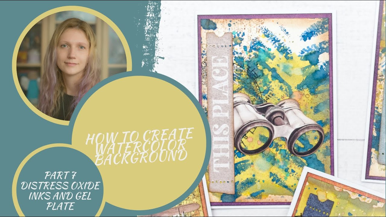 How To Create Watercolor Background Part 7 Distress Oxide Inks And how-to-create-watercolor-background-part-7-distress-oxide-inks-and