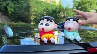 This Cute Crayon Shin-Chan Is So Cute When It Is Stuck On My Boyfriends Car. It Can Also Be Use