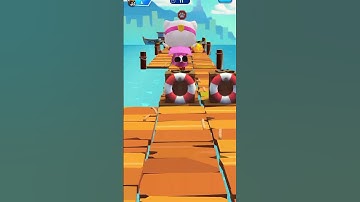 Talking Tom Hero Dash Super Angela Run For 39 Seconds without Falling * Android iOS Gameplay #Shorts