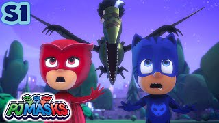 Owlette's Terrible Pterodactyl Trouble | PJ Masks S1 E06 | Cartoon for kids