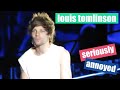 louis tomlinson being seriously annoyed for 5 minutes straight