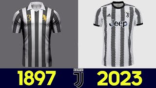 The Evolution of Juventus Football Kit | All Juventus Football Jerseys in History 2022-23 (2022)