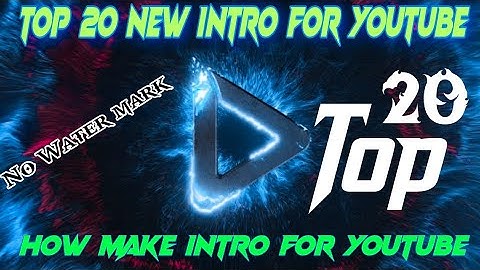 FREE YouTube Intro Maker for Beginners (Quick & Easy!) How to make free intro for YouTube channel