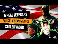 Real Veterans Falsely Accused of Stolen Valor