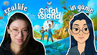 ASMR  Diving into Coral Island!  Lily Cosplay ‍♀ Close Up Whispering