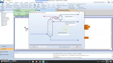Fractionation Column Modeling HYSYS (Lecture 67)