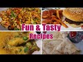 Some Fun & Tasty Recipes To Try | Masala Fries, Jelly Popcorn, Fish & Potato Curry | Shamsa