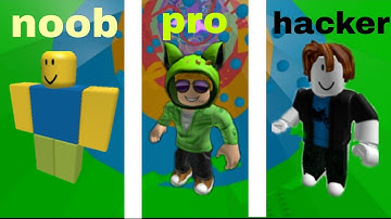 noob vs pro vs hacker - roblox tower of hell