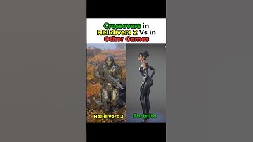 Crossovers in Helldivers 2 Vs in Other Games - Helldivers 2 X Fortnite