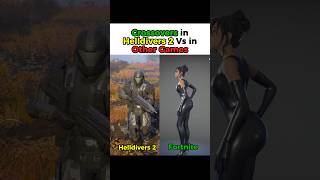 Crossovers in Helldivers 2 Vs in Other Games - Helldivers 2 X Fortnite