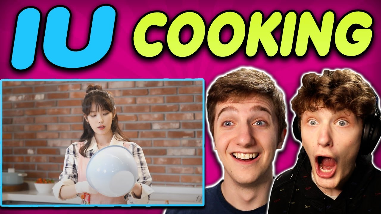 LET'S COOK with CHEF IU Ep.2 REACTION!! strawberry moon One scoop