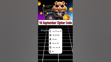 16 September Hamster Kombat Cipher Code | Daily Cipher Code. #hamsterkombat #ciphercodes #airdrop