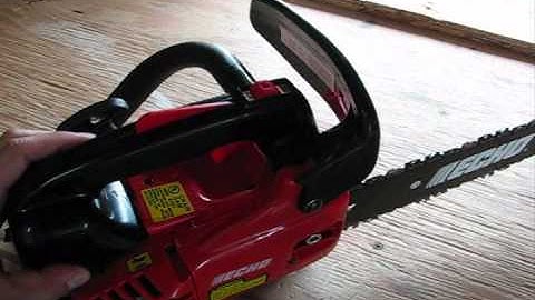 Echo CS-271T Quick Overview